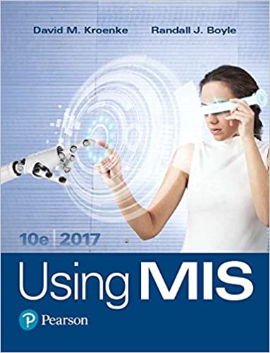 Using MIS (10th Edition) - Original PDF